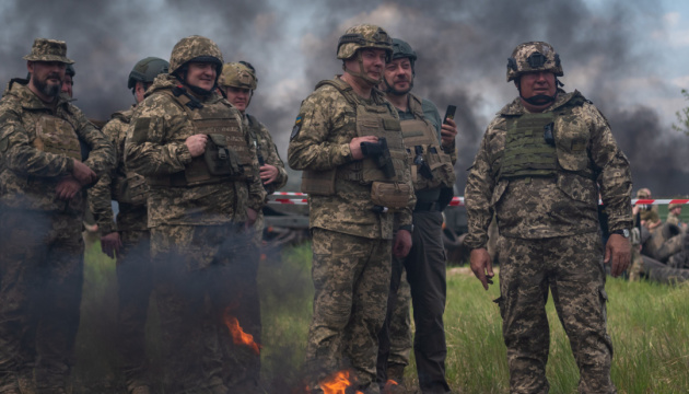 Наєв показав, як тренуються українські військові