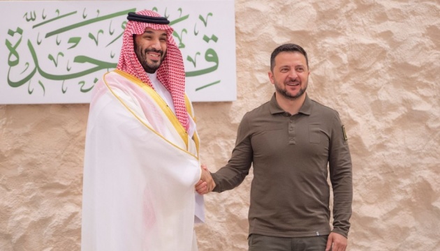 Зеленський зустрівся зі Спадкоємним принцем Саудівської Аравії