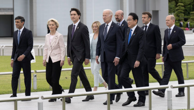 Саміт G7: союзники Україну не лише не покинуть, а може, ще й з флотом допоможуть