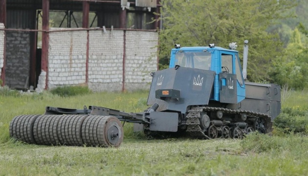 На Харківщині виготовили машину для розмінування