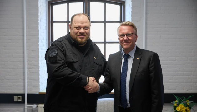 Стефанчук обговорив з міністром підприємництва Данії питання відбудови України
