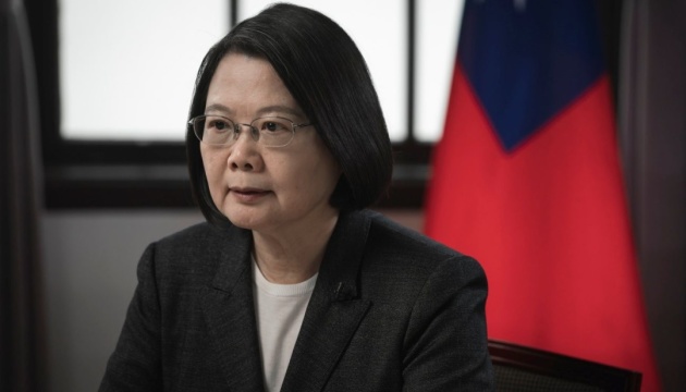 Президентка Тайваню відповіла на заяву лідера Китаю про неминуче «возз’єднання»