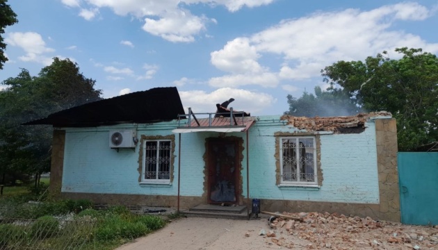 Eighty-seven houses damaged due to night attack on Zaporizhzhia region