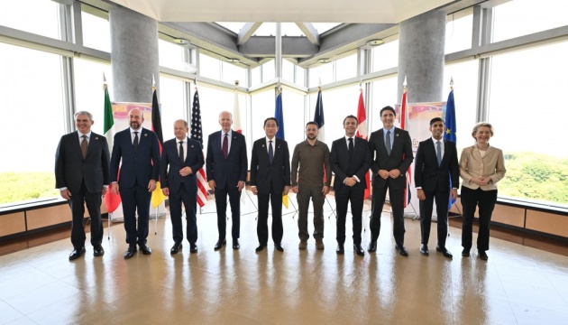 Państwa G7 zgodziły się co do potrzeby dalszego wspierania Ukrainy - Scholz