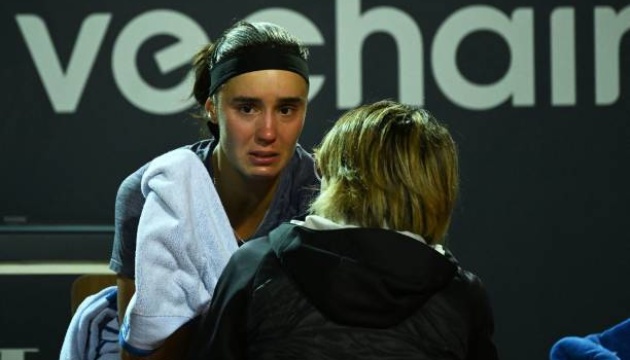 Калініна не змогла дограти фінал турніру WTA в Римі через травму