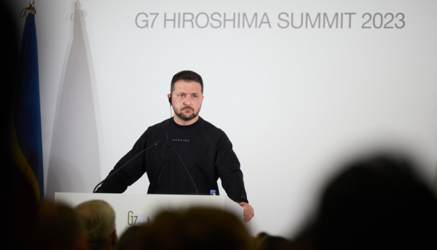Зеленський провів пресконференцію за підсумками саміту лідерів G7