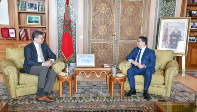 En visite au Maroc, le ministre ukrainien des Affaires étrangères a rencontré son homologue marocain 