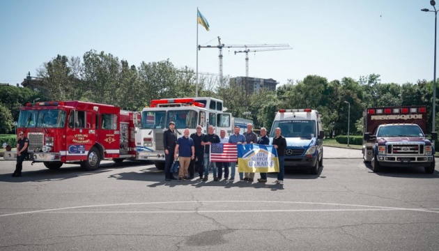 Одещина отримала чотири спецавтомобілі від США