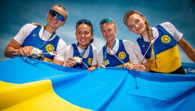 Жіноча збірна України - чемпіонки Європи з академічного веслування
