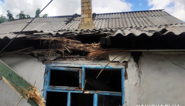 Region Kirowohrad: Haus und Gleisbett durch Drohnen-Wrackteile beschädigt