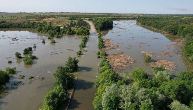 Через підрив Каховської ГЕС затопило Нижньодніпровський національний парк