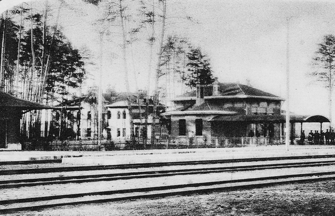 Залізнична станція Кожухово, де знаходився концентраційний табір під Москвою