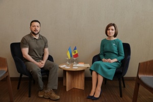 Sandu: Summit at Ukraine's borders is sign of solidarity