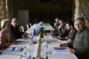 Безпекові гарантії та експорт зерна: Зеленський зустрівся з президенткою Єврокомісії