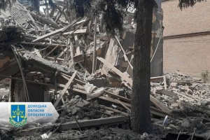 One civilian killed, seven wounded in Russia's shelling of Donetsk region