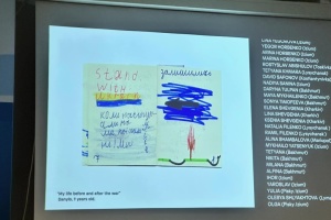 Forged by Fear: Documentary about war through eyes of Ukrainian children presented in Brussels