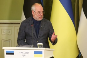 Le président de l’Estonie réaffirme le soutien de son pays à l’Ukraine 