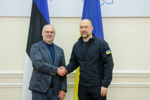 Estonia first to launch reconstruction projects in Ukraine - PM Shmyhal