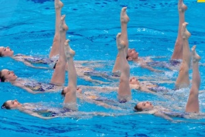 Українки піднялися на «срібну» сходинку у технічній програмі КС з артистичного плавання