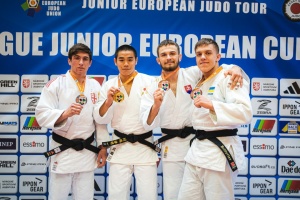 Українські дзюдоїсти виграли чотири нагороди на етапі Кубка Європи в Празі