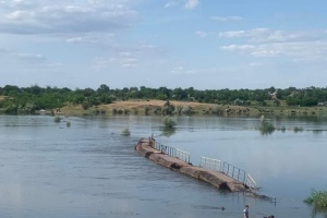 Через підрив дамби Каховської ГЕС піднімається рівень води в Інгульці