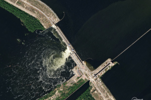 Пік розливу води з Каховського водосховища очікується до ранку 7 червня – Укргідроенерго