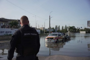 З підтоплених районів на Херсонщині за добу врятували 52 людей