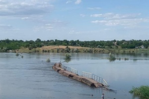 На Миколаївщині внаслідок підриву Каховської ГЕС зруйновані й затоплені мости