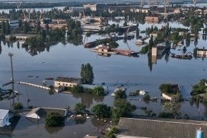 У Херсоні зруйновані два основні водозабори та затоплені 6 станцій каналізації