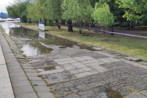 У Миколаєві через підрив Каховської ГЕС майже на метр піднявся рівень води