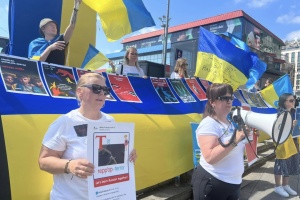 У Стамбулі відбувся мітинг проти екоциду, який чинить Росія в Україні