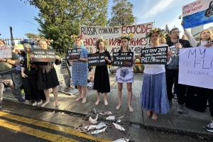 У Дубліні протестували проти екоциду, який Росія чинить в Україні