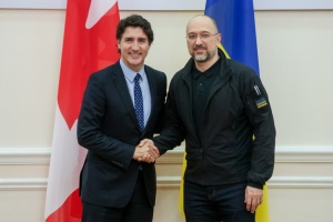 Шмигаль обговорив із Трюдо участь Канади у відбудові України