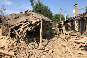 Militants shelled Bilozerka with artillery - two wounded
