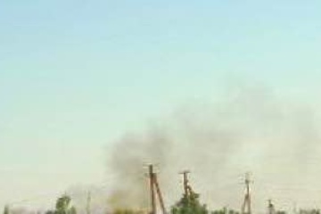 Five loud explosions rock Melitopol