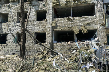 Krankenhaus in Huljajpole von russischer Bombe getroffen, zweit Tote und drei Verletzte