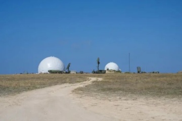 Redes sociales: Estación de radar rusa dañada en Crimea