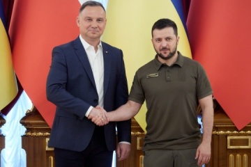 Zełenski rozmawiał z Dudą o oczekiwaniach wobec szczytu NATO w Wilnie

