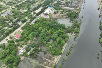 Twenty-eight settlements remain flooded in Kherson region
