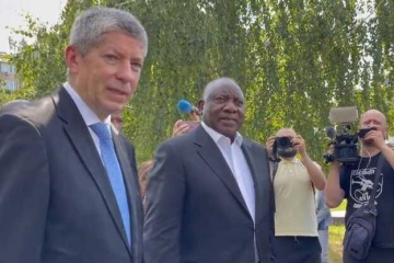 Delegacja przywódców afrykańskich odwiedziła Buczę

