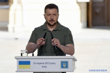 「ウクライナは欧州をロシアの悪と混沌の蔓延から守ることができる」＝ゼレンシキー宇大統領