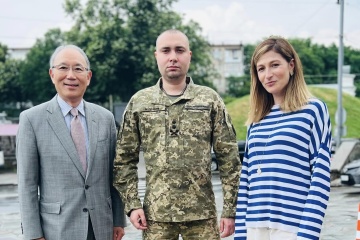 Budanov, Dzhaparova meet with Japanese ambassador