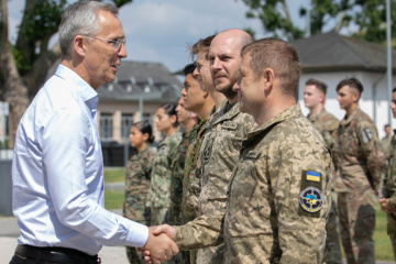NATO Secretary General visits Security Assistance Group–Ukraine