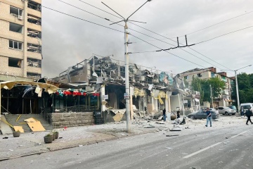 Misil ruso destruye una instalación en el centro de Kramatorsk