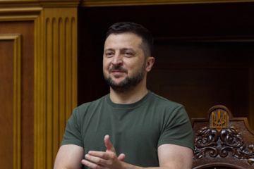 Zelensky delivers speech in Parliament on Constitution Day