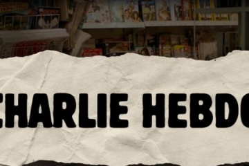 Rosyjska propaganda podrobiła okładkę francuskiego magazynu satyrycznego „Charlie Hebdo”.

