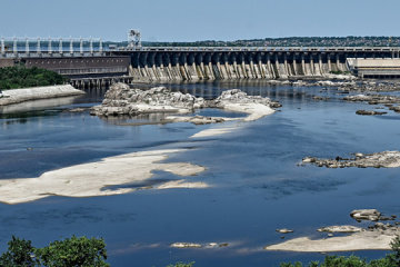 "Big Water" of Kakhovka Reservoir