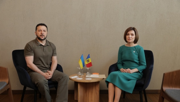 Sandu: Summit at Ukraine's borders is sign of solidarity