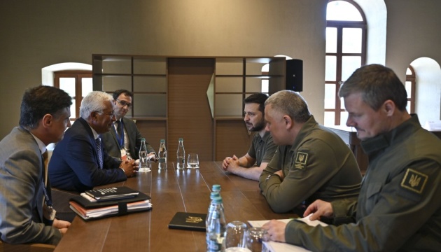 Zelensky aborda el entrenamiento de pilotos y la cumbre de la OTAN con el primer ministro de Portugal