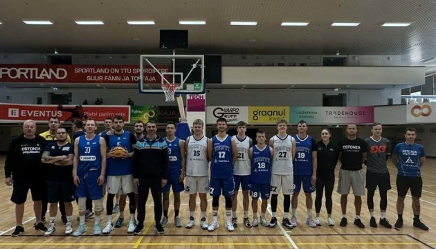 Чоловіча збірна України з баскетболу 3х3 провела контрольні ігри з Естонією